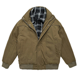 A210/P158控208假两件格子棉衣上衣外套男3，男装棉衣，电商A256