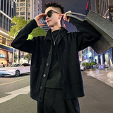 MC193/P138控178简约高品质纯色立领外套上衣针织开衫毛衣男2，男装针织衫/毛衣，电商A256