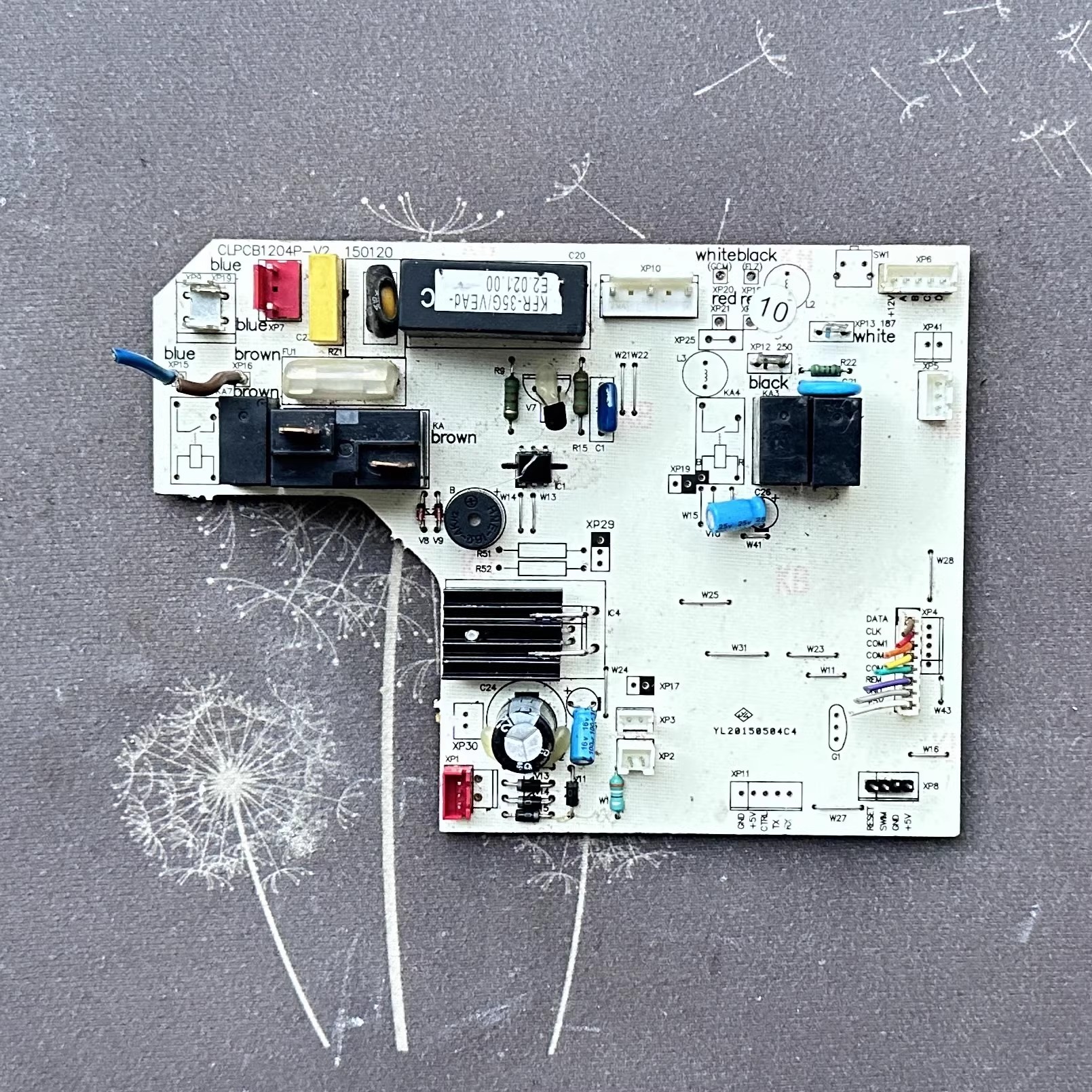 林林配件 春兰空调KFR-35GW/VEAd-E2 电脑板 控制板CLPCB1204P-V2