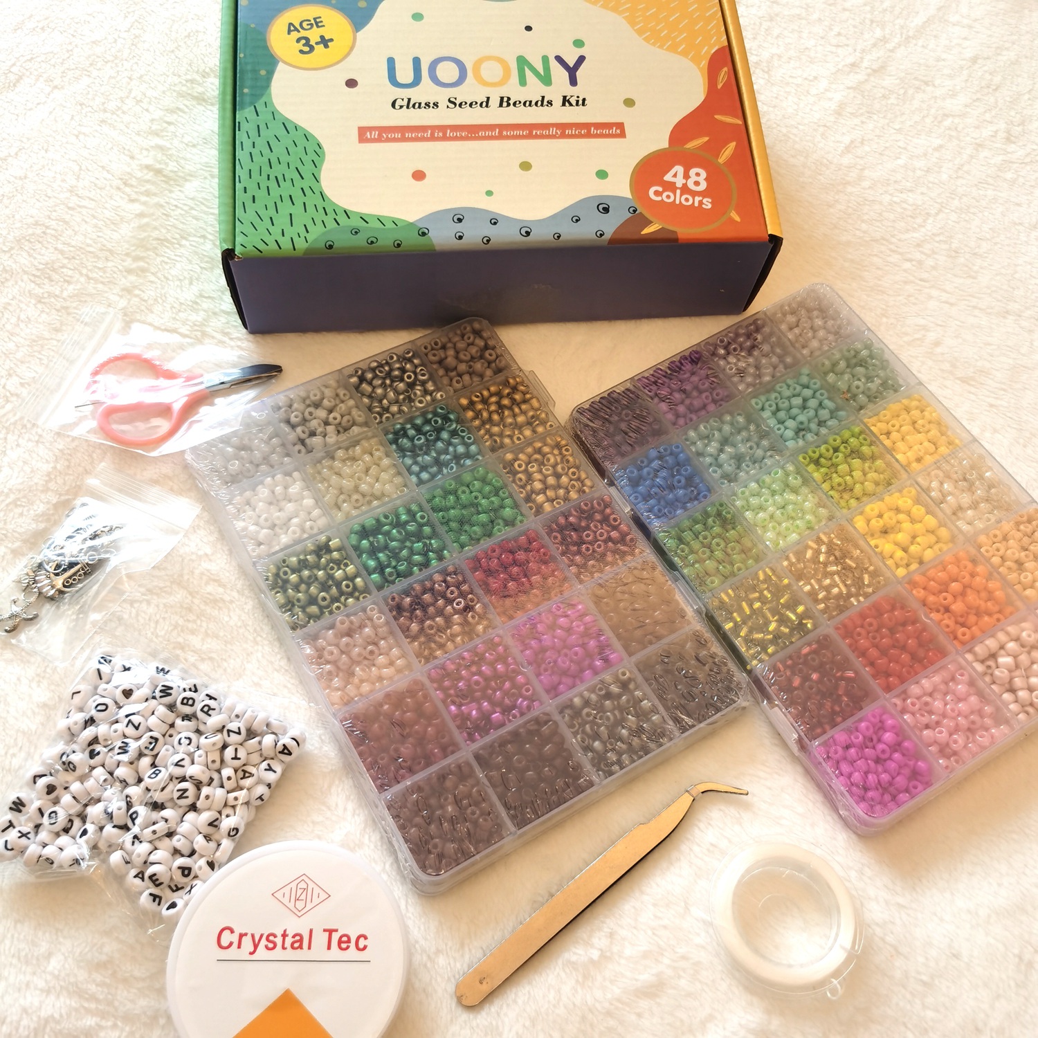 出口儿童益智串珠手工穿珠首饰