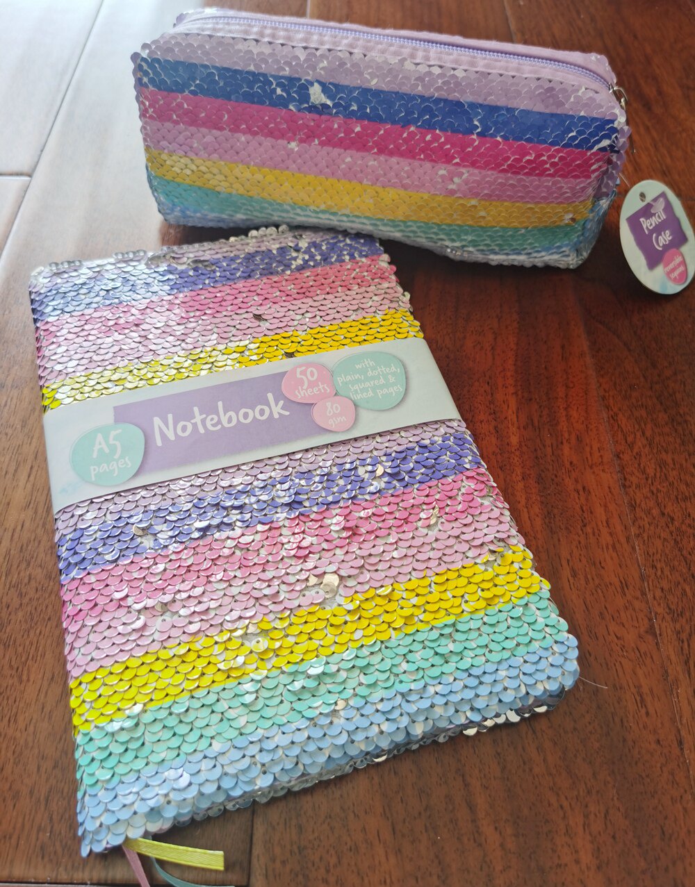 대외 무역 유럽과 미국 규모의 스팽글 펜 가방 노트북 문구 인어 마카롱 소녀와 어린이 메이크업 보관 가방