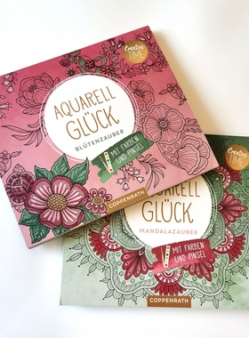 Mandala曼陀罗绘画本 禅绕画成人减压涂色书填色本心理解压疗愈画