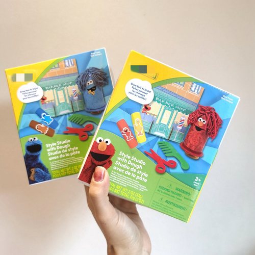 做头发造型美发游戏儿童手工创意