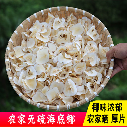 海底椰正品药材农家晒干清香煲汤材料滋润糖水可搭无花果玉竹正宗