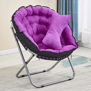 太阳椅懒人沙发棉垫套子80圆形月亮椅休闲折叠拆洗透气舒适