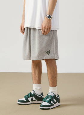 DRINK LIFE短裤卫裤男女夏季潮牌美式宽松休闲重磅运动篮球五分裤