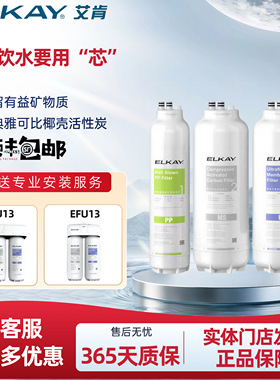 艾肯净水器滤芯EFU13实体正品