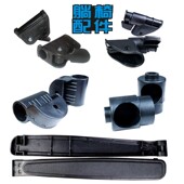 折叠躺椅配件大全 躺椅锁扣 午休椅子专用扶手零件加厚塑料连接扣