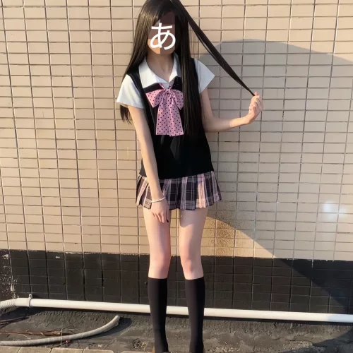 制服jk背心马甲短袖衬衫一整套