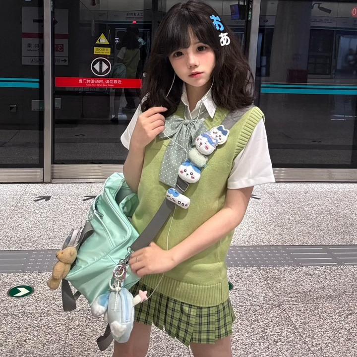 小青梅jk格裙半身裙子女学生夏季正版原创甜美校供感JK制服套装
