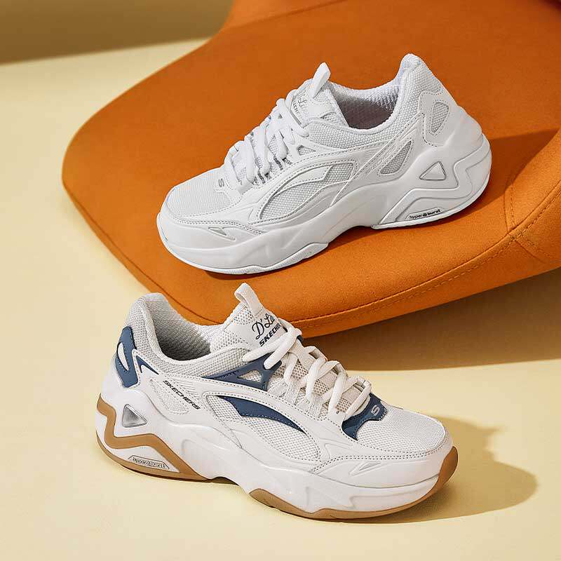 Skechers斯凯奇女鞋春夏款个性百搭潮流舒适休闲运动老爹鞋149984