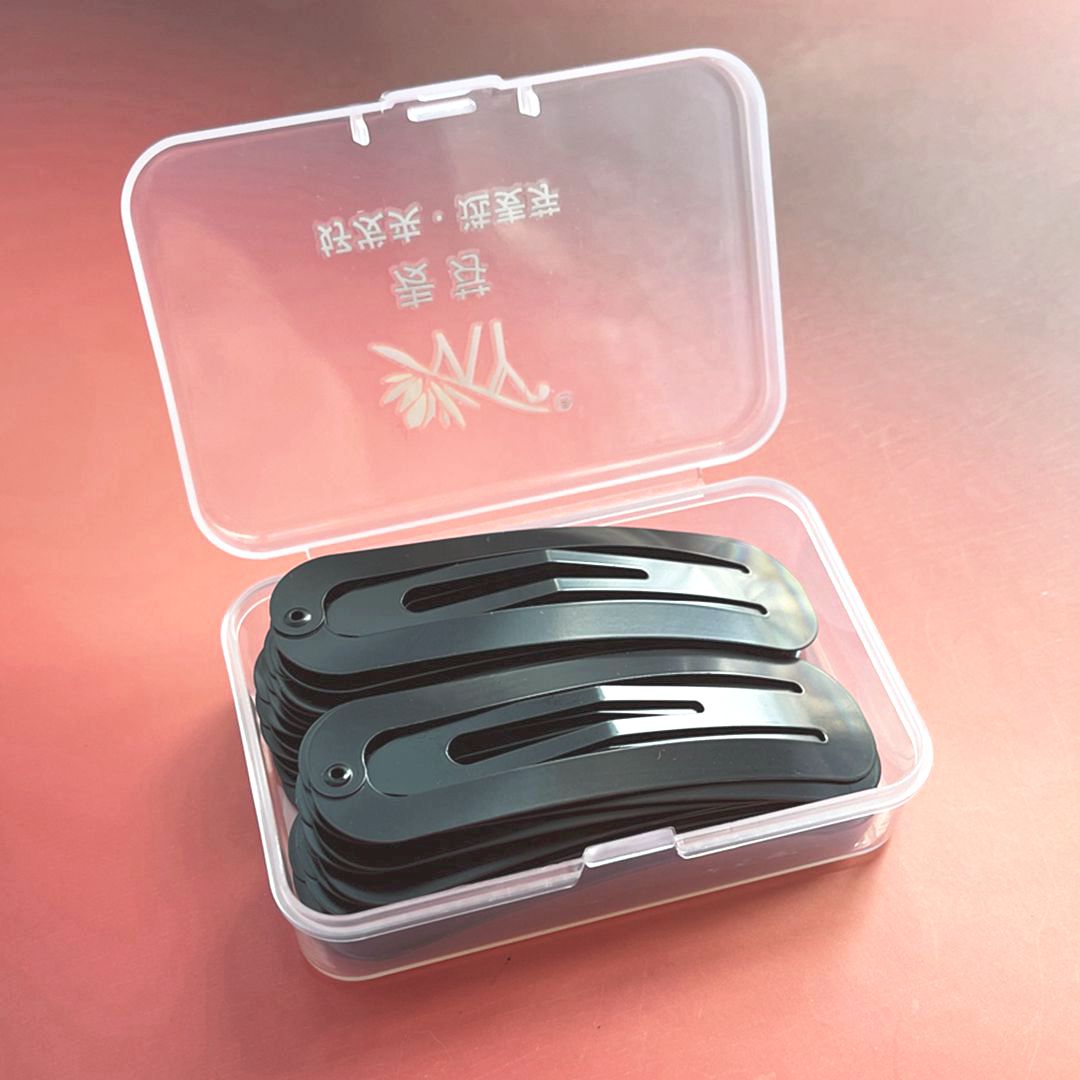 麦芽发夹金属简约黑色bb夹