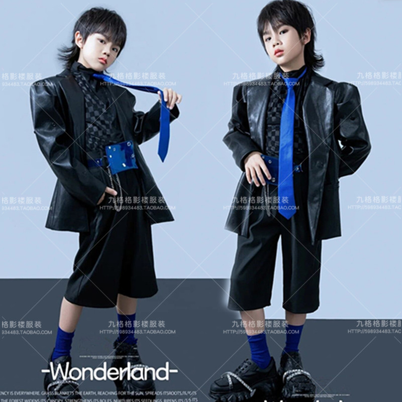 其他男潮牌拍照演出服儿童