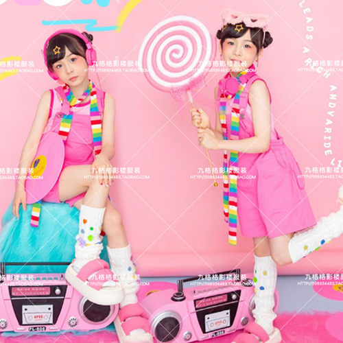 幼儿园女童多巴胺走秀演出服儿童