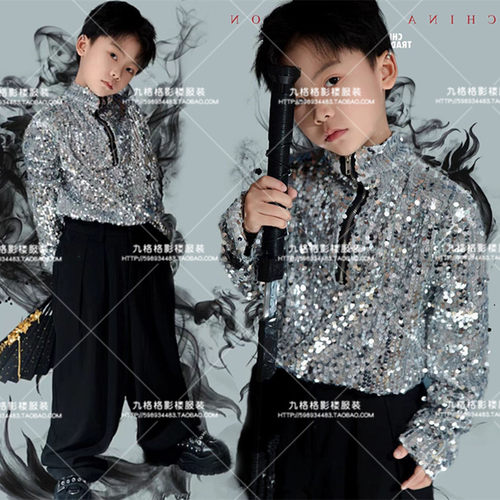 其他男科技风走秀演出服儿童