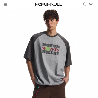 NOFUNNULL260g索罗娜凉感插肩袖