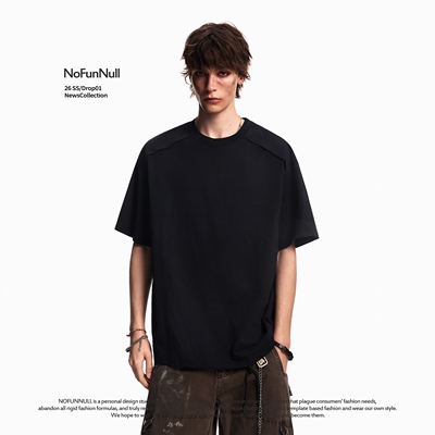 NOFUNNULL美式索罗娜凉感速干T恤