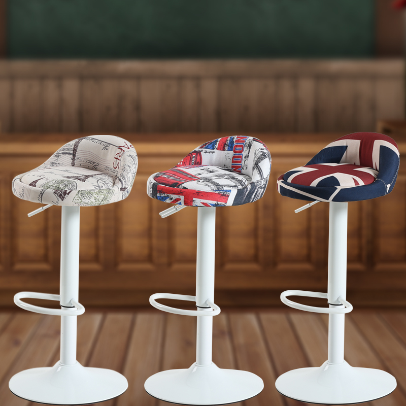 歐式吧台椅 升降吧椅前台收銀椅 家用吧凳旋轉靠背凳子酒吧高腳凳在類目 商業/辦公傢俱, 娛樂/酒吧/KTV傢俱, 酒吧椅中 - 來自Buy2taobao.com提供專業的淘寶代購服務