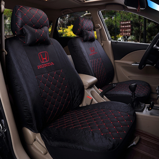 广汽本田老三厢飞度锋范哥瑞理念S1思迪汽车座套全包专用四季布艺