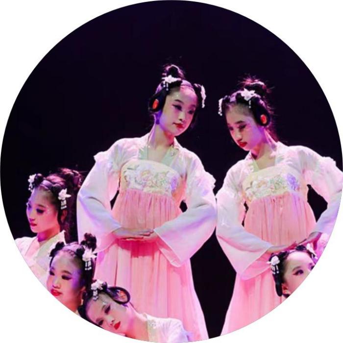 满庭芳舞蹈服少儿阮郎归初夏浣溪沙如梦令采花姑娘舞蹈演出服汉唐