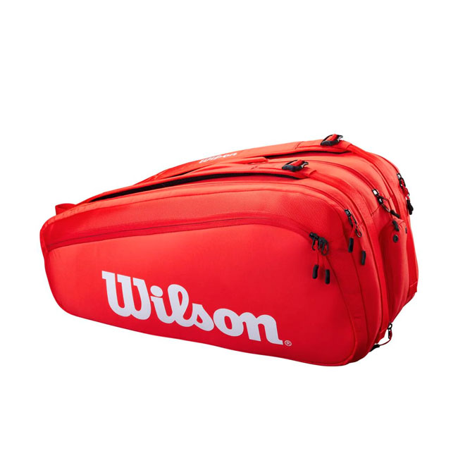日本代购Wilson威尔胜SUPER TOUR 15PK球拍包（15 支球拍）网球包