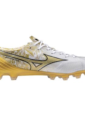 日本直邮代购美津侬 Mizuno Alpha 日本男式足球鞋白金色足球跑鞋