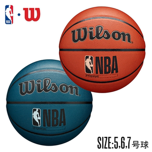 日本代购威尔逊Wilson篮球NBA FORGE BSKT青少年运动训练专用球