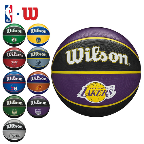 日本代购威尔胜 Wilson NBA TEAM TRIBUTE 篮球7号户外训练用球