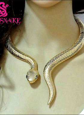 金色大气吸睛款时尚项链大项圈