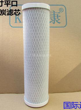 10寸烧结炭滤芯 CTO椰壳活性炭滤芯  净水器 RO纯水机碳芯 炭棒