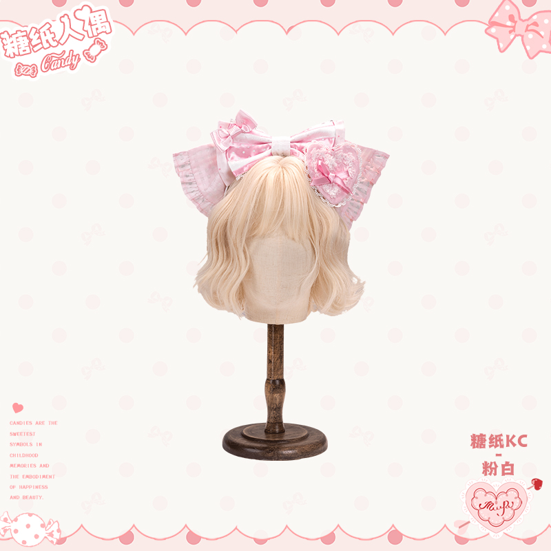 thumbnail for Deposit sugar paper doll accessory original Lolita accessory design girl cute sweet cute KC flower and pearl box