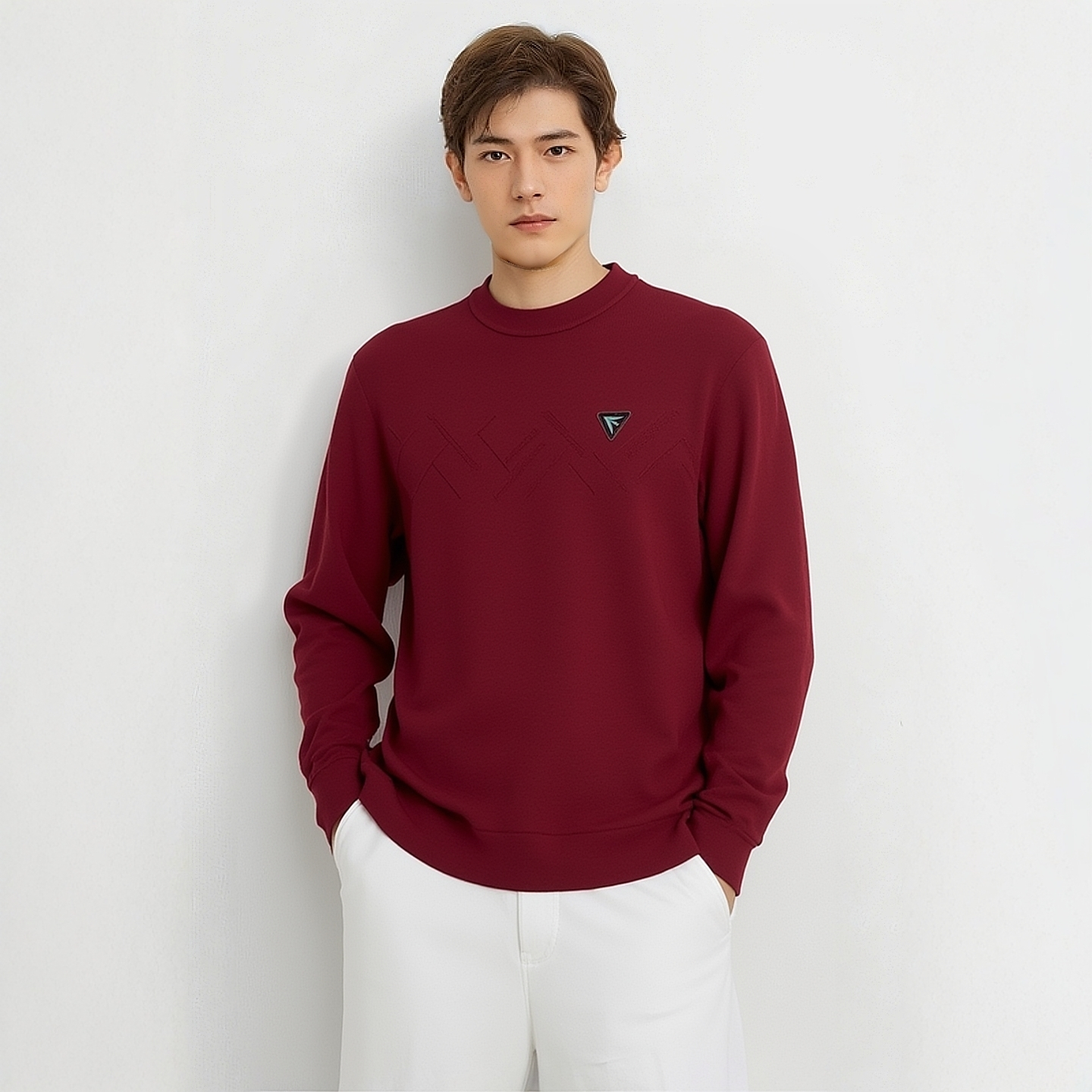 S253033A67爱登堡男装专柜正品秋装新款长袖羊毛衫针织衫