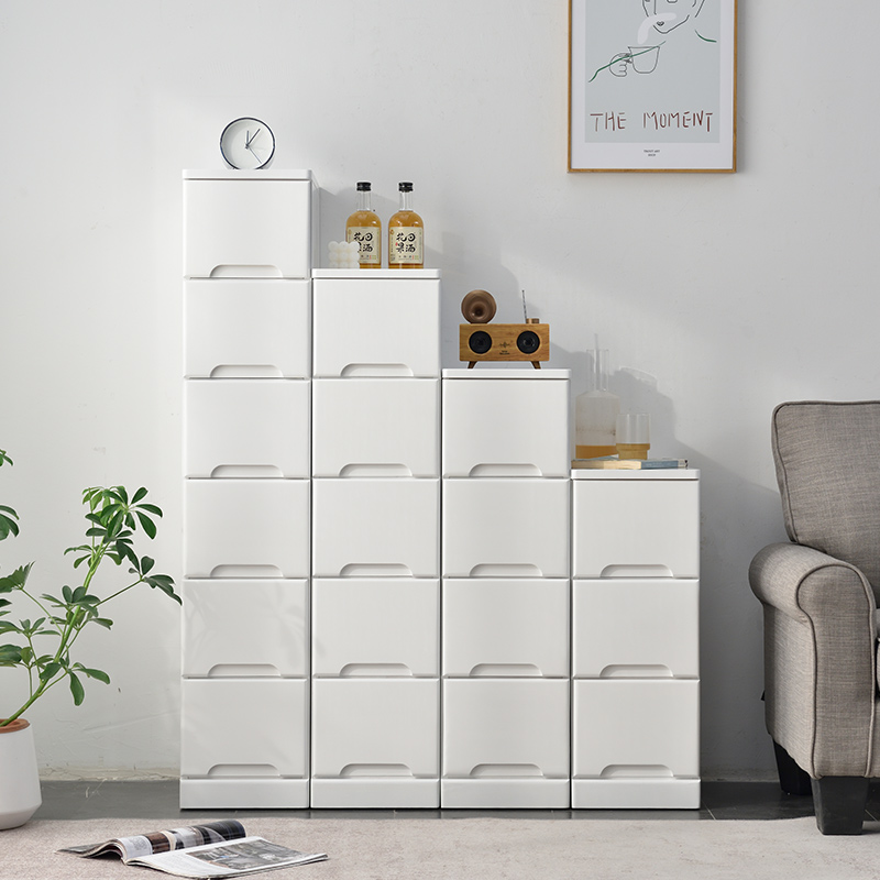 实木夹缝收纳柜超窄储物柜多层床头柜20/25/30/35/角落缝隙柜