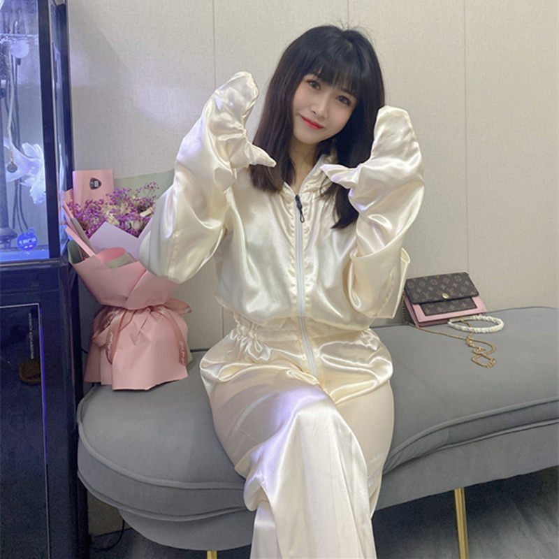 仿真丝防漏可循环酵素浴服连体盐疗服男女通用不透丝绸儿童沙疗服