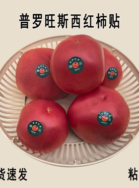 新款普罗旺斯绿色蔬菜标签精品西红柿商标通用番茄粘纸不干胶定做