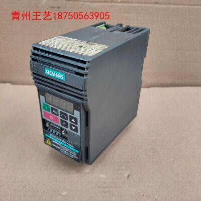 SIEMENS西门子  6SE3210-7BA40   二手