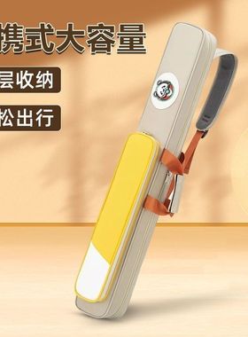 台球杆包九球杆盒杆包5孔6二分之一分体球杆包桶3前肢2