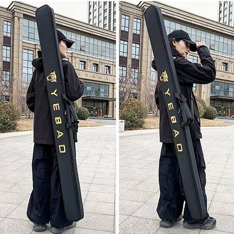 新款野豹台球杆包杆盒双槽三槽