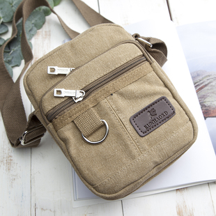 韩版百搭单肩包斜挎包男胸包男士腰包休闲包男包学生小背包女潮牌