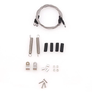 1/10仿真攀爬车 车头双拉钢绳B3 Axial SCX10 RC4WD D90D110 TRX4