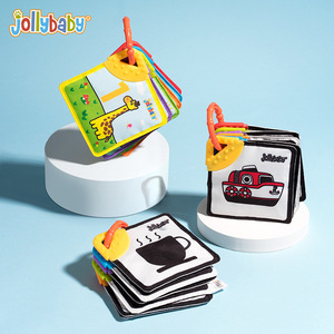 jollybaby新生婴儿激发玩具卡片