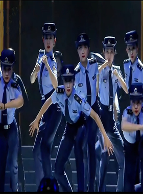 现代舞演出服校园艺术节舞蹈仪仗队男女服造型文艺汇演团体表演服