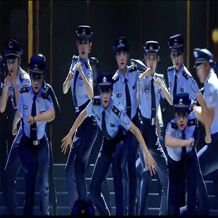 现代舞演出服校园艺术节舞蹈仪仗队男女服造型文艺汇演团体表演服