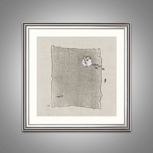 172ART原作数字版画国画客厅挂画罗寒蕾工笔画 片段系列之小胖子