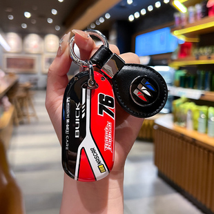 别克君威钥匙套昂科威壳gl8扣威朗pro车微蓝6男GL6女昂科旗25款