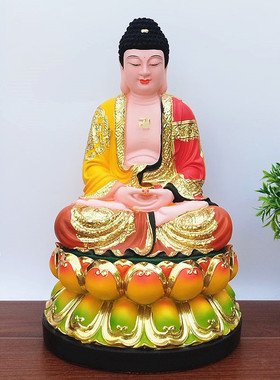 药师佛像如来佛祖像三尊三宝佛像阿弥陀佛像药师佛如来佛祖像