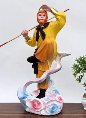 树脂齐天大圣孙悟空摆件19寸树脂站像16寸斗战胜佛佛像孙行者神像