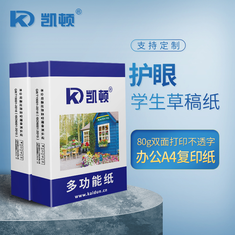 凯顿70ga4打印纸单包整箱