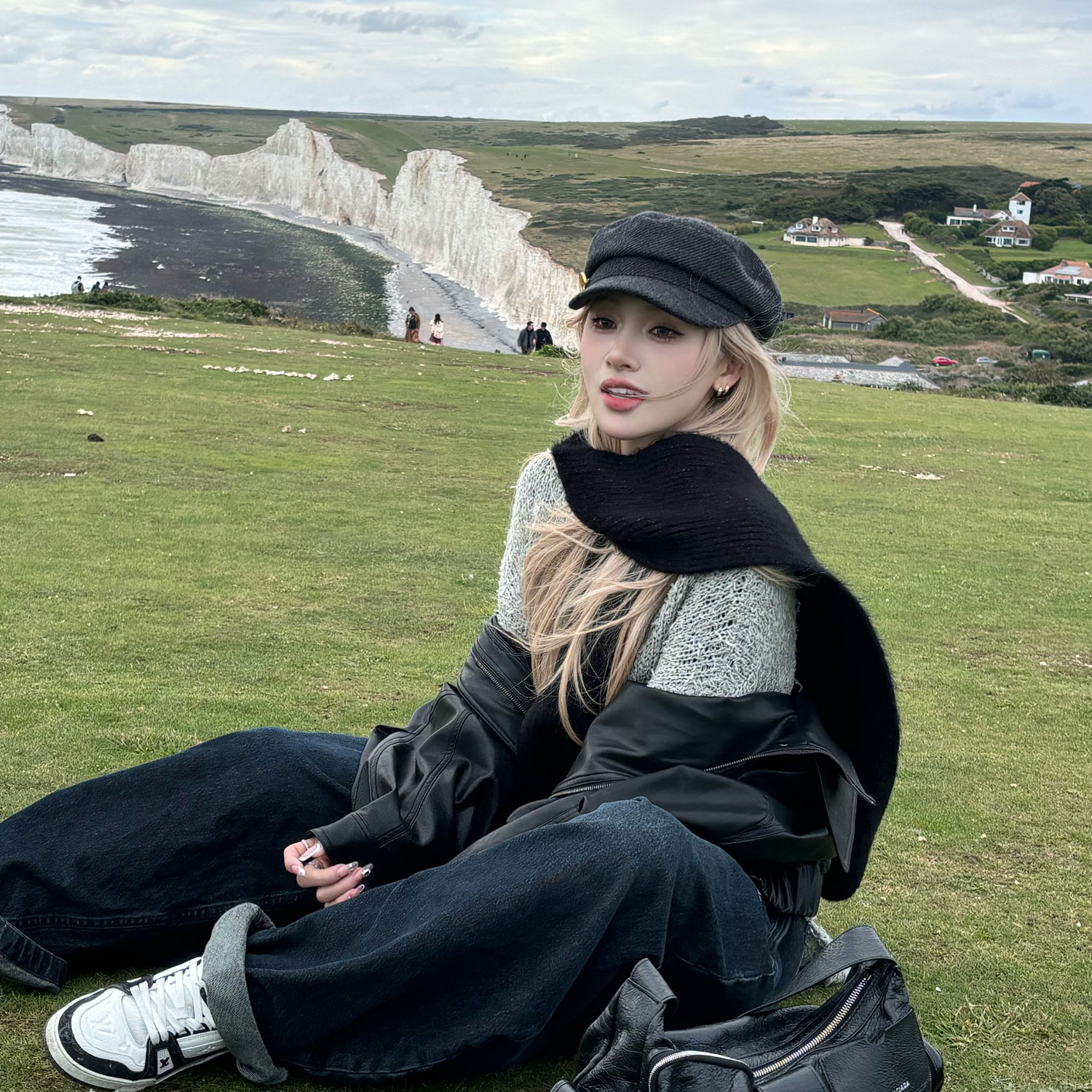 hucares定制「曼彻斯特之夜」高品质围巾 大小两种版本秋冬保暖