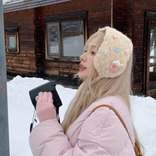 hucares原创「梦幻小屋」超出片又实用耳罩耳暖发带护耳朵保暖女